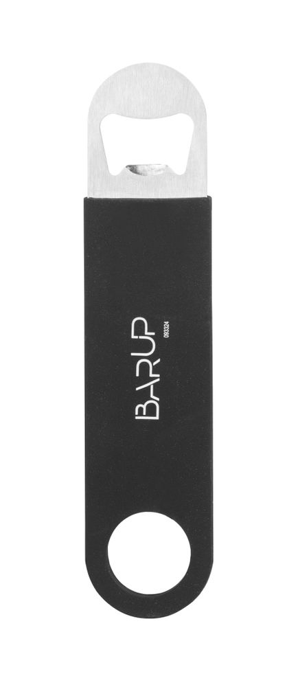 BarUp Flaschenöffner – Schwarz – 180 × 40 mm – Produktansicht