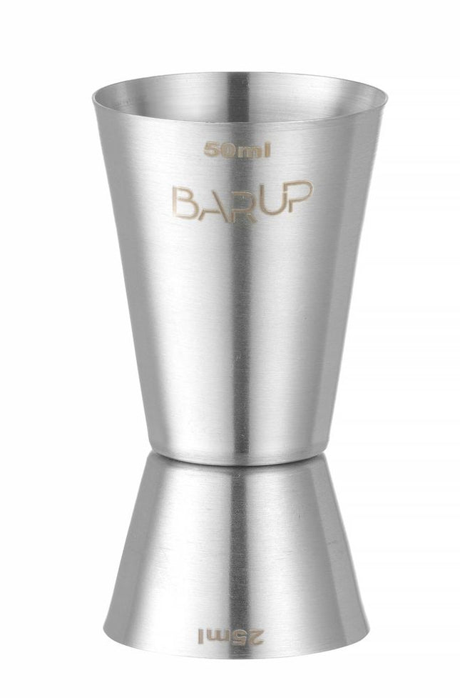 BarUp Barmaß 25 / 50 ml – Ø 43 × H 85 mm – Produktansicht