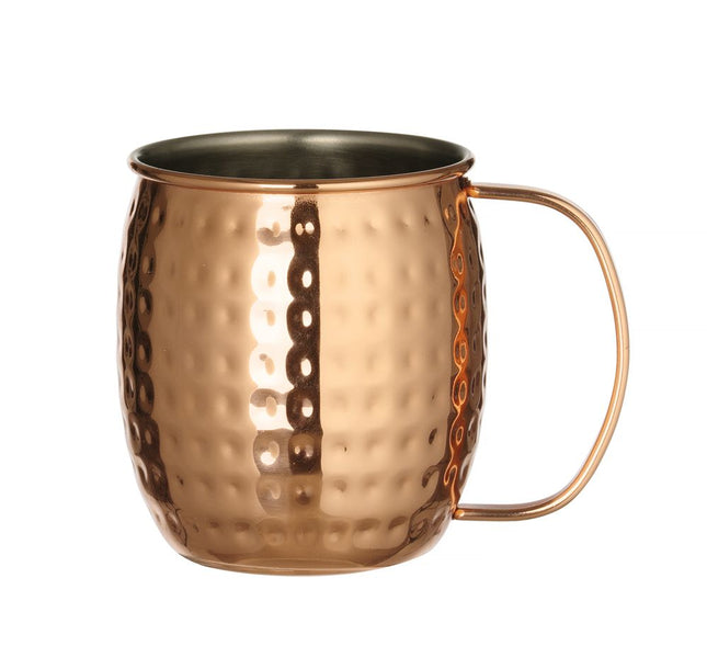 BarUp Cocktailbecher – Moscow-Mule-Becher – 0.5 l – Kupfer – Ø 97 × H 100 mm – Produktansicht