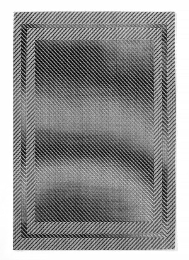 HENDI Platzset –  Rahmen – Graphit – 450 × 300 mm – 6 Stück – Produktansicht