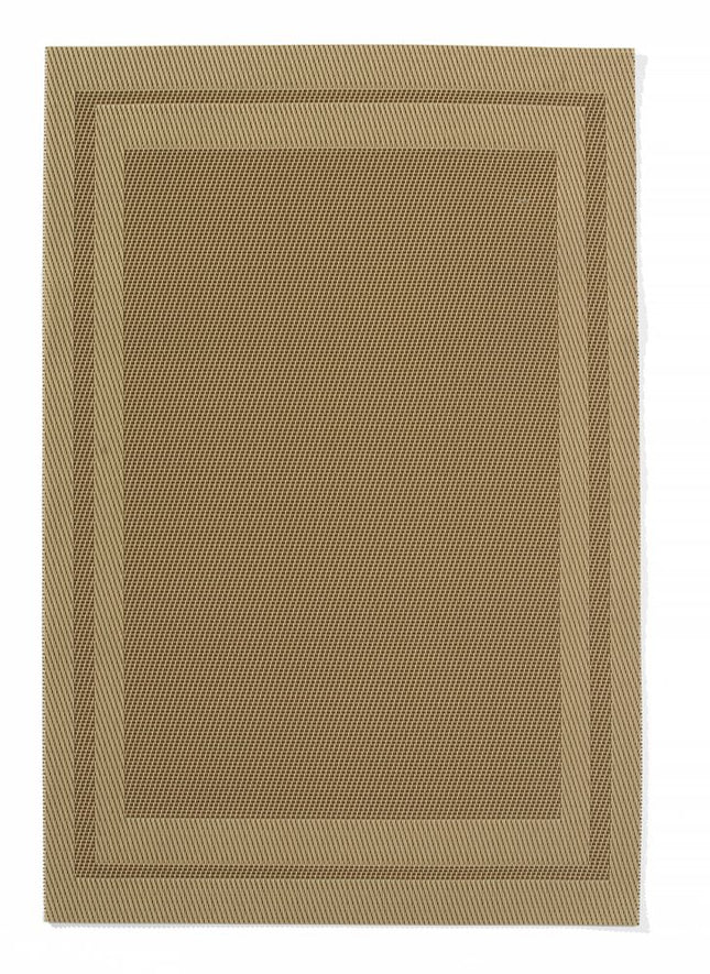 HENDI Platzset –  Rahmen – Beige – 450 × 300 mm – 6 Stück – Produktansicht