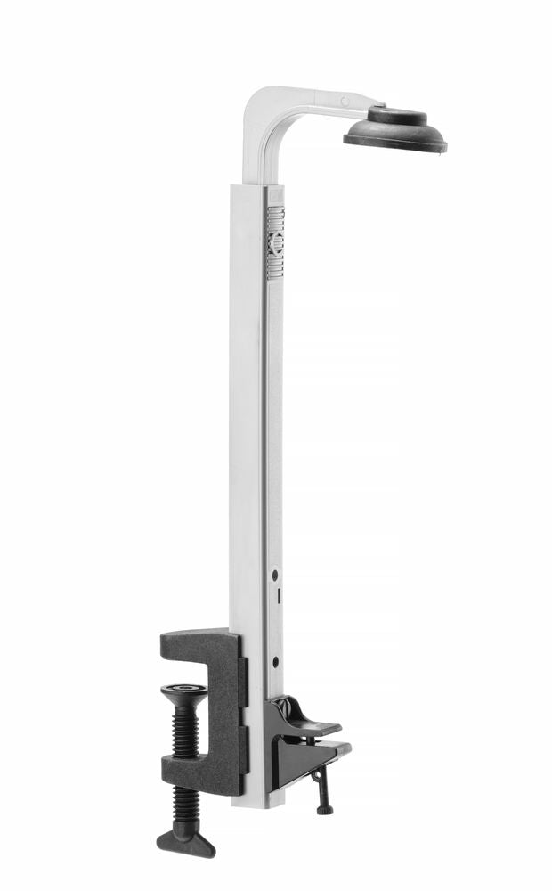 BarUp Regalflaschenhalter – tropffrei Regalhalterung – Silber – 138 × 40 × 315 mm – Produktansicht