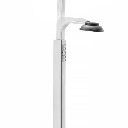 BarUp Regalflaschenhalter – tropffrei Regalhalterung – Silber – 138 × 40 × 315 mm – weitere Produktansicht