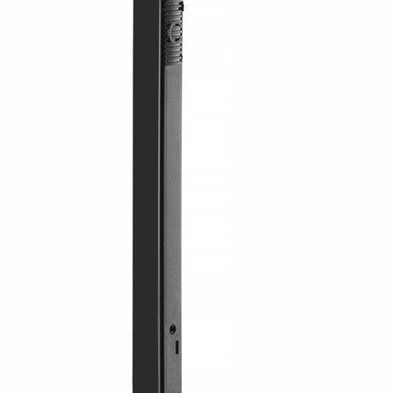 BarUp Regalflaschenhalter – tropffrei Wandhalterung – Schwarz – 160 × 45 × 350 mm – Produktansicht