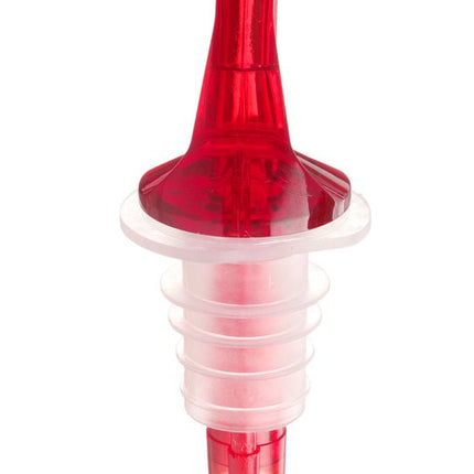 BarUp Freeflow-Ausgießer – Rot – 4 Stück – Produktansicht