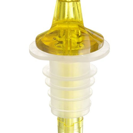 BarUp Freeflow-Ausgießer – Gelb – 4 Stück – Produktansicht
