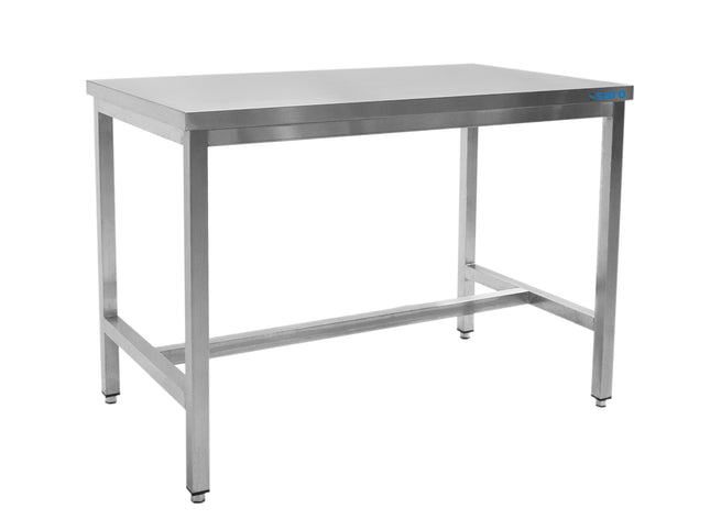 Saro Edelstahltisch ohne Unterblatt - B 800 x T 600 mm