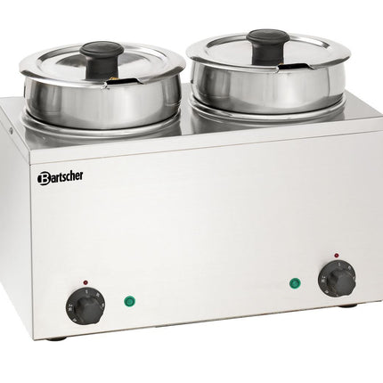 Bain Marie Hotpot, 2x Topf, 3,5 L