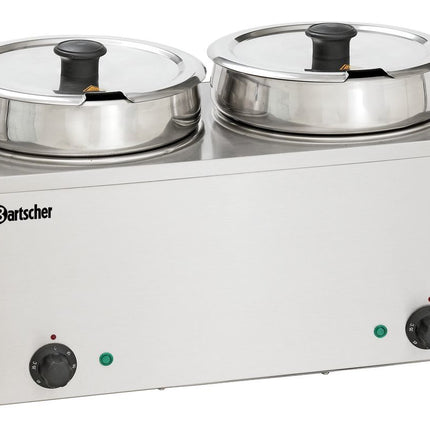 Bain Marie Hotpot, 2x Topf, 6,5 L