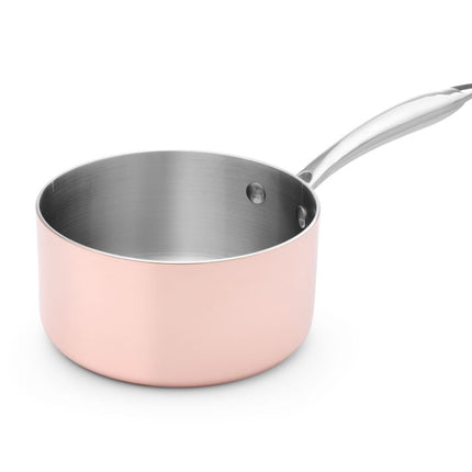 HENDI Stielkasserolle - Ohne Deckel – 1.5 l – Ø 160 × H 80 mm – Produktansicht
