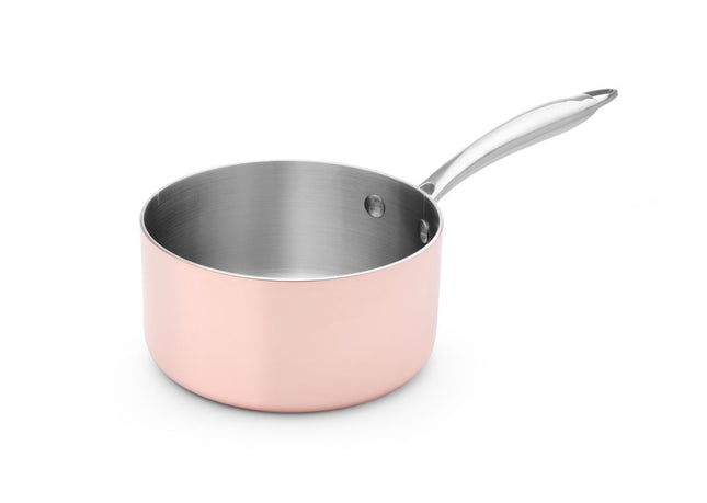 HENDI Stielkasserolle - Ohne Deckel – 1.5 l – Ø 160 × H 80 mm – Produktansicht