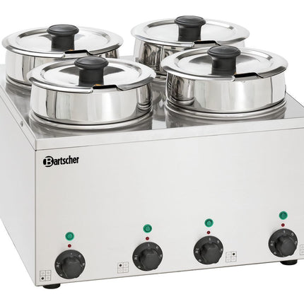 Bain Marie Hotpot, 4x Topf, 3,5 L
