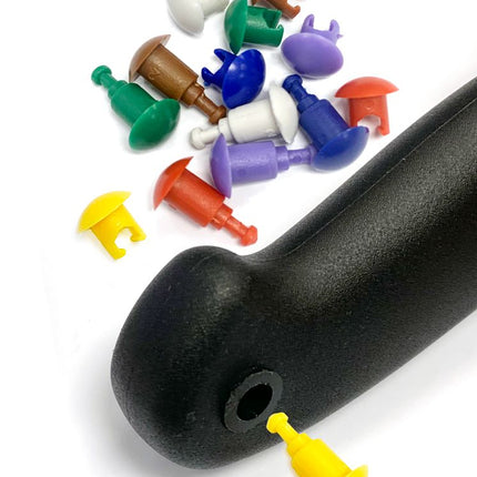 HENDI Pizzaschneider – Schwarz – 230 mm – weitere Produktansicht