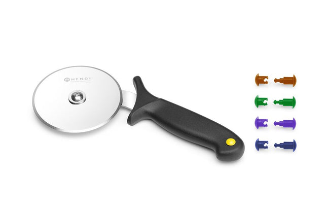 HENDI Pizzaschneider – Schwarz – 230 mm – Produktansicht