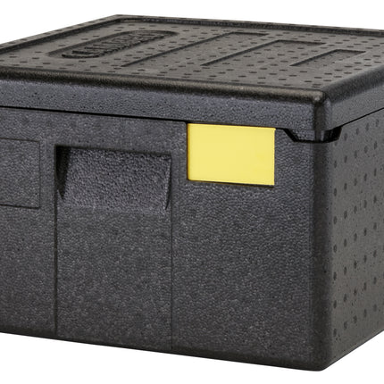 Cambro Cam GoBox® Pizza Toplader, Transportbox Höhe 17,5cm, schwarz - EPPZ35175110