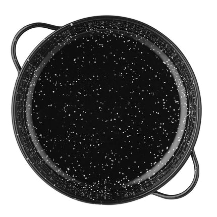 HENDI Auflaufform –  emailliert – Rund – Schwarz – Ø 200 × H 45 mm – Weitere Produktansicht