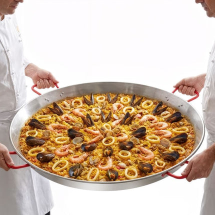 HENDI Paella-Pfanne – Geeignet für Gasgrill 146804 & 146842 – Ø 800 × H 75 mm – weitere Produktansicht