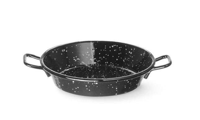 HENDI Emaillierte Pfanne – Ø 100 × H 20 mm – Produktansicht