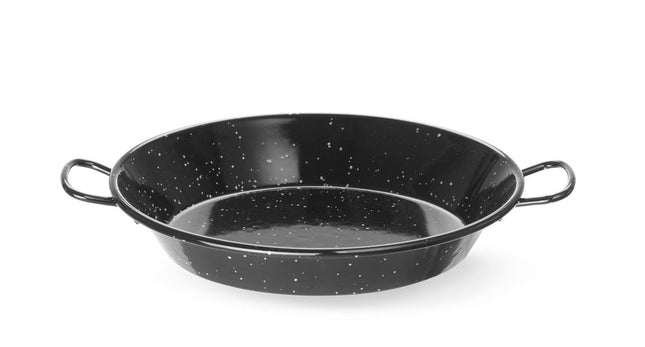 HENDI Emaillierte Pfanne – Ø 200 × H 36 mm – Produktansicht