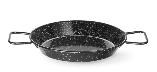 HENDI Emaillierte Pfanne – Ø 240 × H 40 mm – Produktansicht