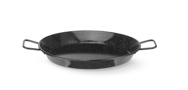 HENDI Emaillierte Pfanne – Ø 300 × H 50 mm – Produktansicht