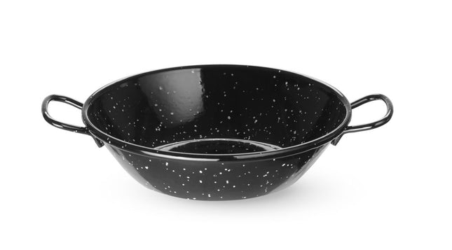 HENDI Paellaschüssel – emailliert – 0.3 l – Ø 170 × H 40 mm – Produktansicht