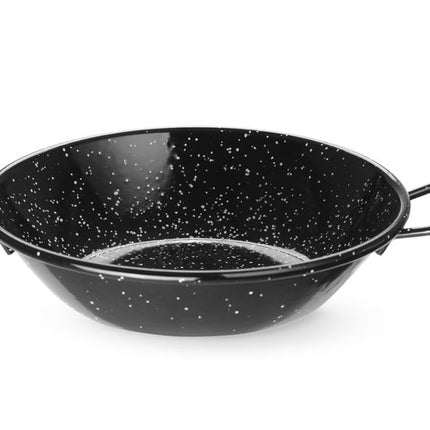 HENDI Paellaschüssel – emailliert – 0.42 l – Ø 185 × H 43 mm – Produktansicht