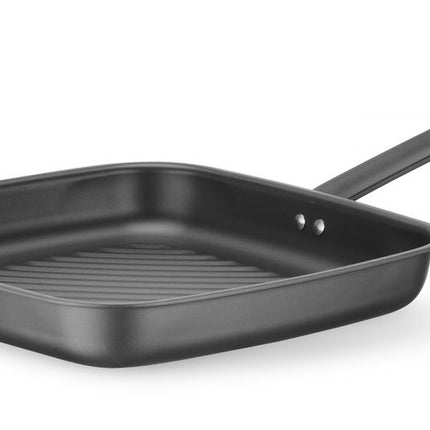HENDI Grillpfanne –  quadratisch – 480 × 282 × H 80 mm – Produktansicht