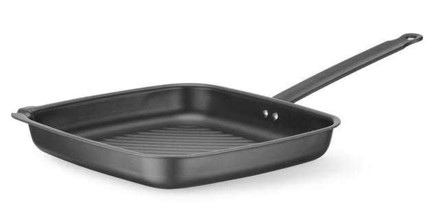 HENDI Grillpfanne –  quadratisch – 480 × 282 × H 80 mm – Produktansicht
