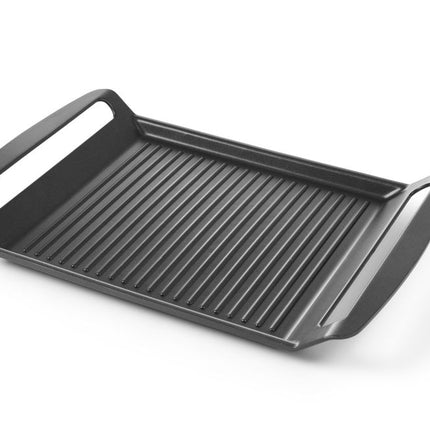 HENDI Grillplatte für Induktionskocher – 390 × 260 × 35 mm – weitere Produktansicht