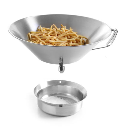 HENDI Frittierseiher Edelstahl – Ø 410 × H 170 mm – weitere Produktansicht