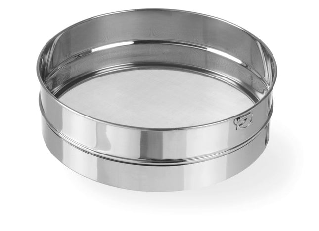 HENDI Backsieb – rund – für Mehl und Gries – Ø 410 × H 80 mm – Produktansicht