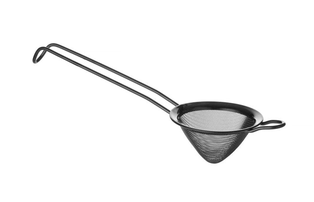 BarUp Barsieb konisch – Schwarz – Ø 75 × 220 mm – Produktansicht
