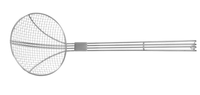 HENDI Frittierlöffel – Ø 160 × 470 mm – Produktansicht