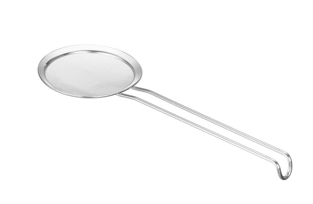 HENDI Fettschaufel - feinmaschig – Ø 125 × 350 mm – Produktansicht