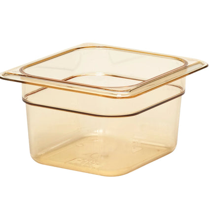 Cambro H-PAN™ Hitzebeständige Gastronorm GN-Behälter HN1/6-100, Bernstein - 64HP150