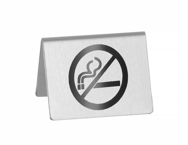 HENDI Tischschild "Rauchen verboten" – 50 × 35 × 40 mm – Produktansicht
