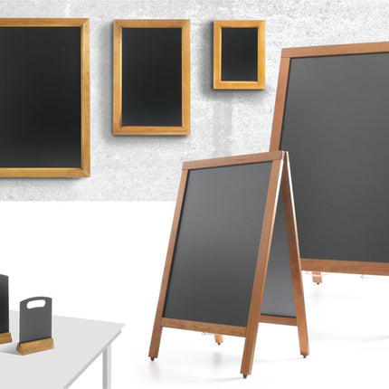 HENDI Wandkreidetafel – 300 × 400 mm – weitere Produktansicht