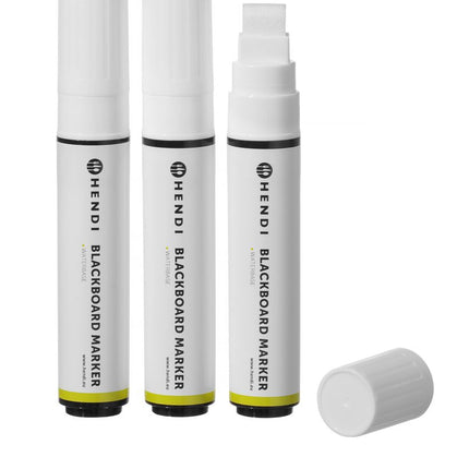 HENDI Kreidemarker 15 mm – 3x weiß – 3 Stück – weitere Produktansicht