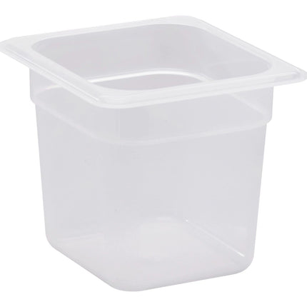 Cambro Lichtdurchlässige Polypropylen Gastronorm GN-Behälter GN1/6-150 - 66PP190