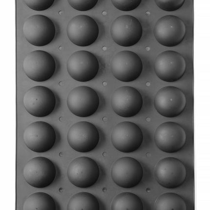 HENDI Silikonform HALBKUGEL – 600 × 395 × H 35 mm – Detailansicht