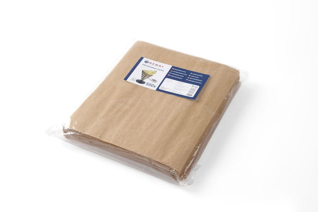 HENDI Pergamentpapier – Beige – 200 × 250 mm – 500 Stück – Produktansicht