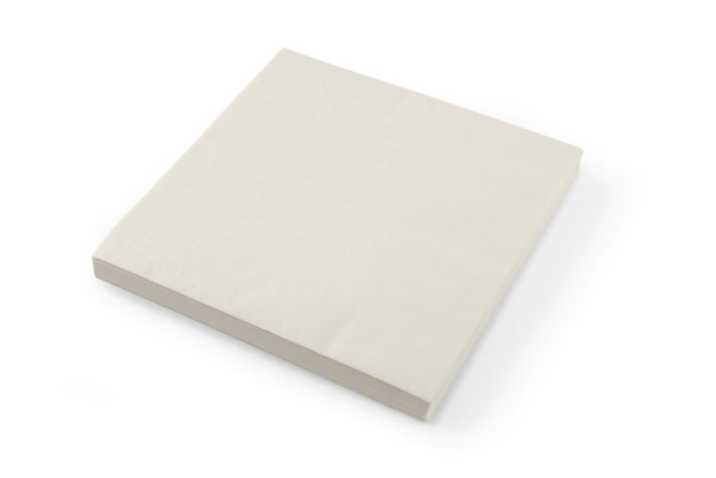 HENDI Einschlagpapier – fettdicht – Weiß – 305 × 305 mm – 500 Stück – Produktansicht