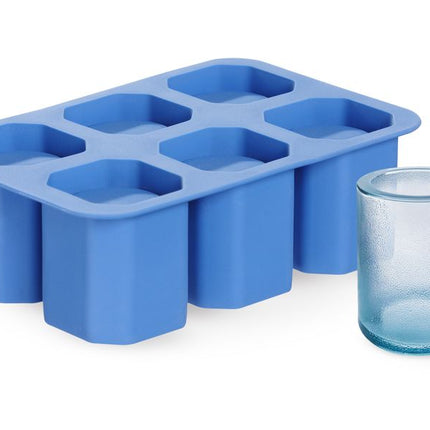 BarUp Eiswürfelform – Shotglas – Blau – 125 × 190 × 60 mm – weitere Produktansicht