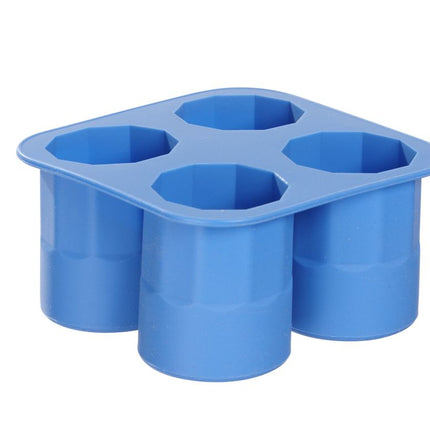 BarUp Eiswürfelform – Shotglas – Blau – 122 × 122 × 60 mm – Produktansicht