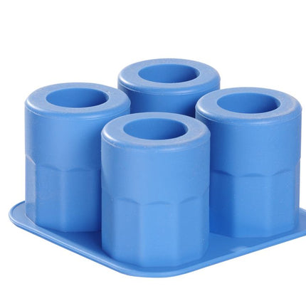 BarUp Eiswürfelform – Shotglas – Blau – 122 × 122 × 60 mm – weitere Produktansicht