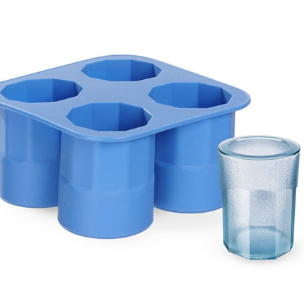 BarUp Eiswürfelform – Shotglas – Blau – 122 × 122 × 60 mm – weitere Produktansicht