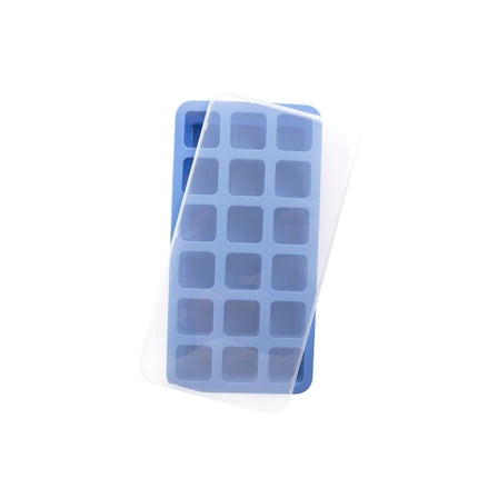 BarUp Eiswürfelform mit Deckel – Blau – 217 × 114 × H 30 mm – Weitere Produktansicht