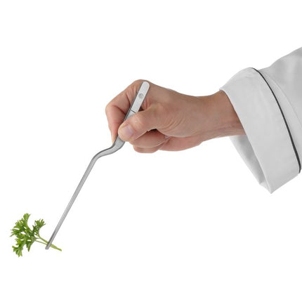 HENDI Pinzette – gekröpft – 210 mm – weitere Produktansicht