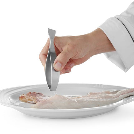 HENDI Pinzette für Fischgräten – flacher Kopf – 130 mm – weitere Produktansicht